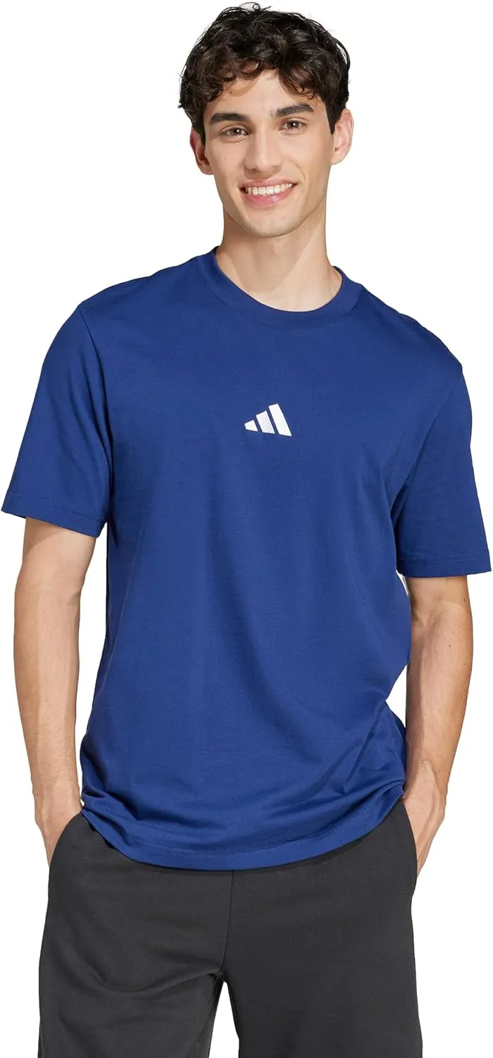 adidas Men's Essentials Small Logo Single Jersey T-Shirt