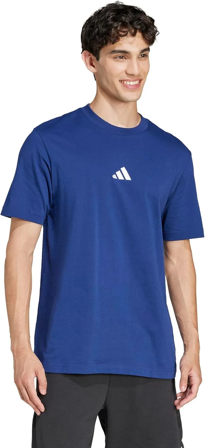 adidas Men's Essentials Small Logo Single Jersey T-Shirt