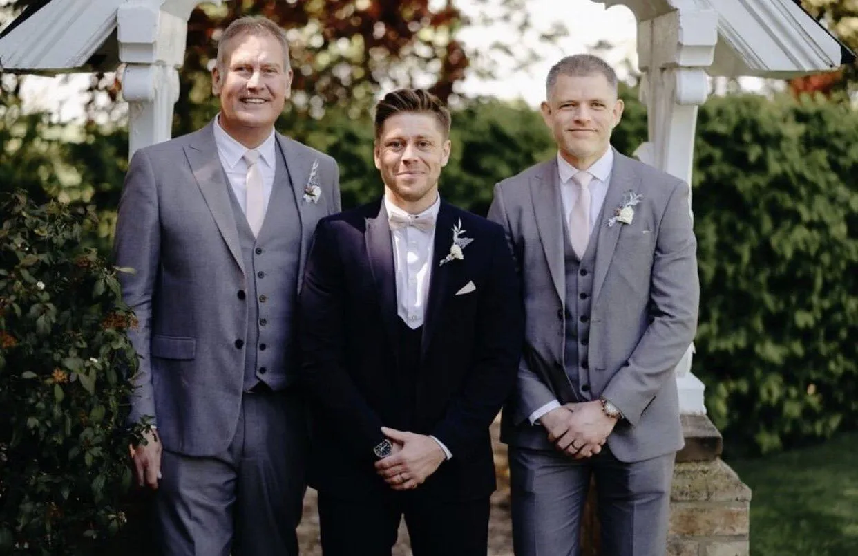 Blush Pink Wedding Tie