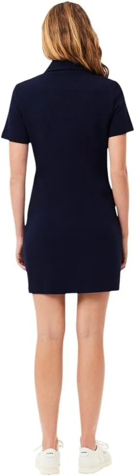 Lacoste Women's Organic Cotton Buttoned Polo Dress