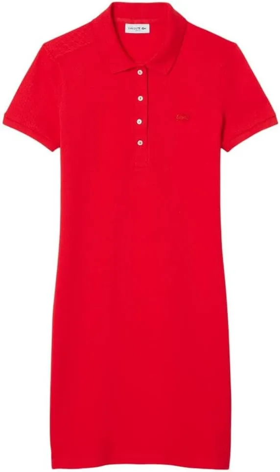 Lacoste Women's Stretch Cotton Piquolo Dress