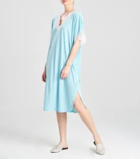 Luxe Shangri La Caftan Sea Glass