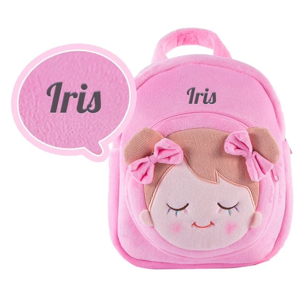 Personalized IRIS Pink Doll Backpack