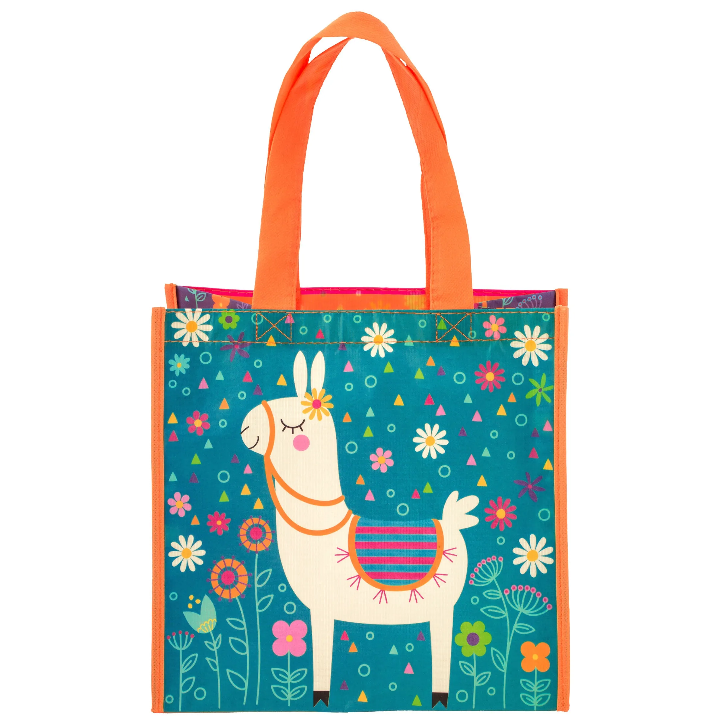 Recycled Gift Bags Llama Medium Size