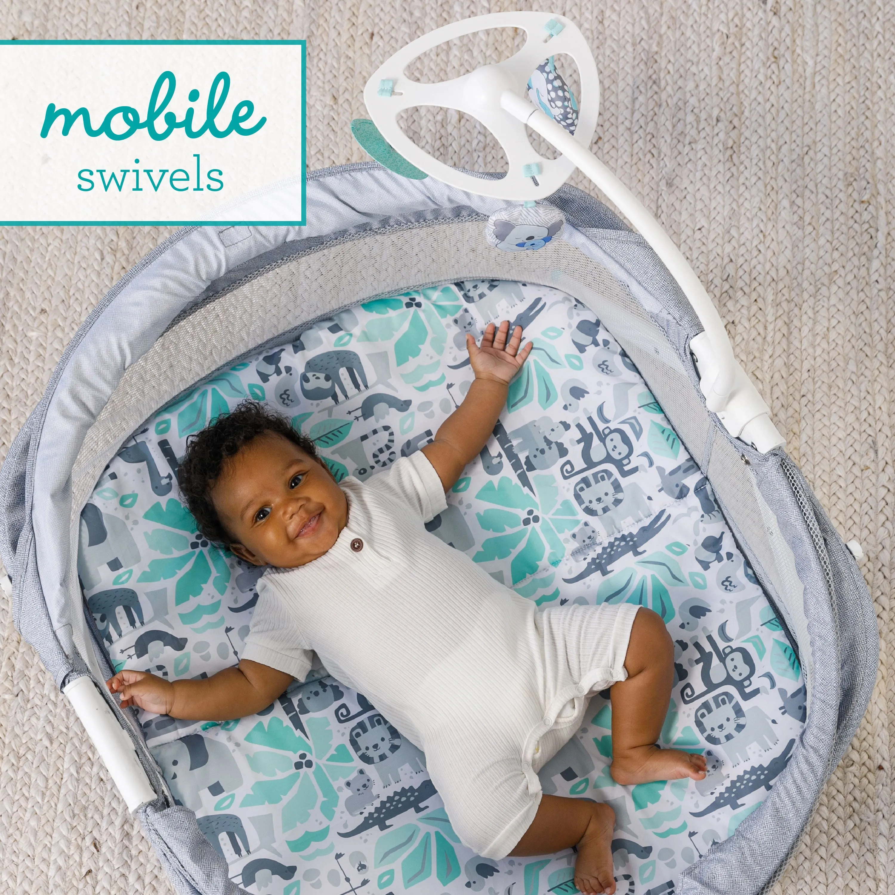 Sweet Dreams Fold & Go Bassinet
